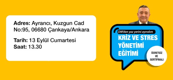 Kriz ve Stres Yönetimi Eğitimi – Ücretsiz ve Sertifikalı